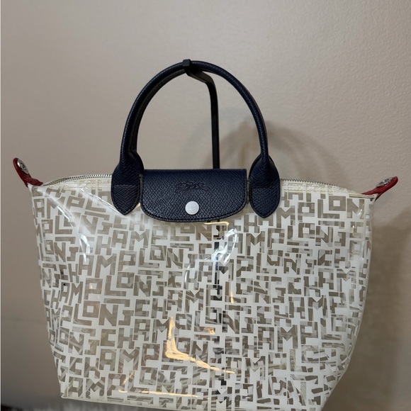 LONGCHAMP LE PLIAGE COLLECTION PVC/LEATHER HAND/SHOULDER - Picture 2 of 13